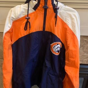 Vintage Chicago Bears Windbreaker Jacket Classic Team Collection - Large